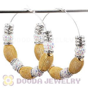 70mm Basketball Wives Hoop Earrings Wholesale