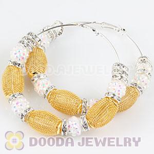 70mm Basketball Wives Hoop Earrings Wholesale