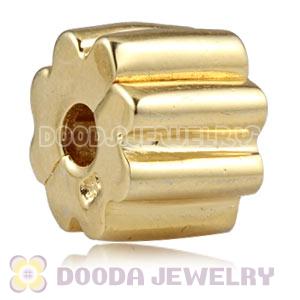 Gold Plated Silver European Style Clip Beads Wholesale