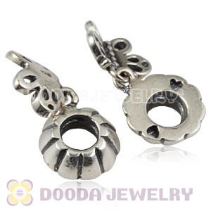 925 Sterling Silver Butterfly Dangle Charms Wholesale