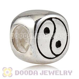 925 Sterling Silver Jewelry Yin Yang Beads