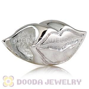 Kiss of Saint Valentines Day Lip Beads and Charms