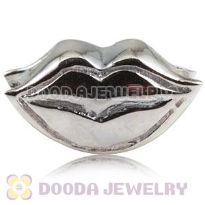Kiss of Saint Valentines Day Lip Beads and Charms
