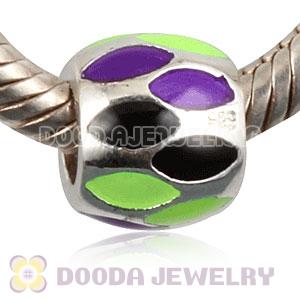 925 Sterling Silver Charm Jewelry Enamel Beads