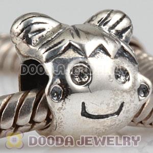 S925 Sterling Silver Charm Jewelry Girl Beads and Charms