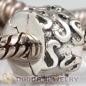 925 Solid Silver Charm Jewelry Clip Beads