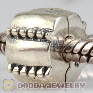 925 Solid Silver Charm Jewelry Clip Beads