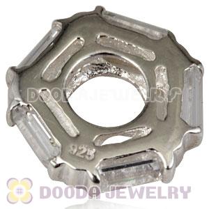 S925 Sterling Silver European Style Spacer Beads