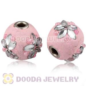 17×15mm ABS Basketball Wives Beads For Earrings Wholesale 