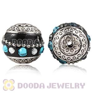 17×15mm Alloy Basketball Wives Beads For Earrings Wholesale 