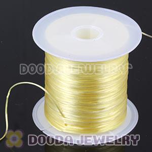 0.3mm Yellow Elastic String Basketball Wives Accesories For Bracelets