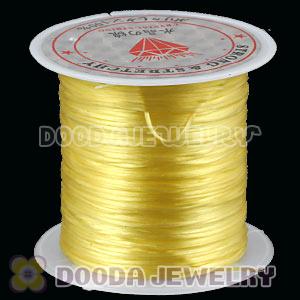 0.3mm Yellow Elastic String Basketball Wives Accesories For Bracelets