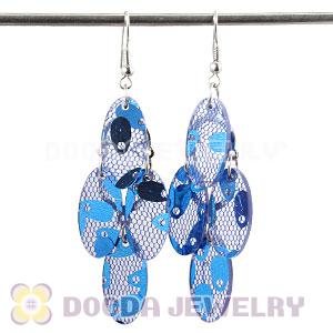 Crystal Basketball Wives Bamboo Drop Earrings Wholesale