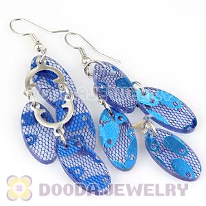 Crystal Basketball Wives Bamboo Drop Earrings Wholesale