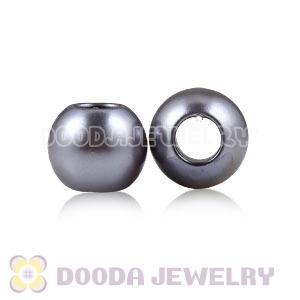 12mm Big Hole ABS Pearl Beads For European Jewelry Wholesale 