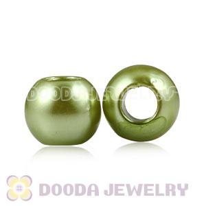 12mm Big Hole ABS Pearl Beads For European Jewelry Wholesale 