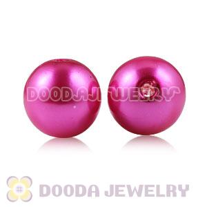 14mm Peach Basketball Wives ABS Pearl Beads Wholesale 