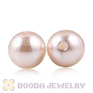 14mm Pink Basketball Wives ABS Pearl Beads Wholesale 