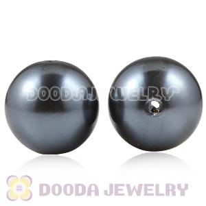 20mm Brown Basketball Wives ABS Pearl Beads Wholesale 