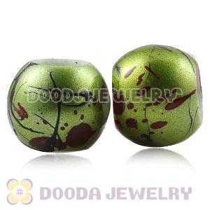 14mm Big Hole Acrylic Beads For European Jewelry Wholesale 