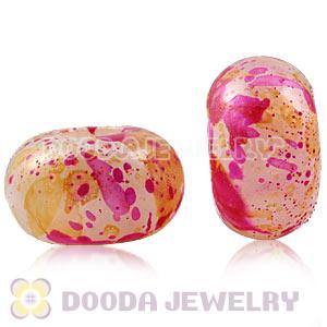 14mm Basketball Wives Acrylic Beads For European Jewelry 