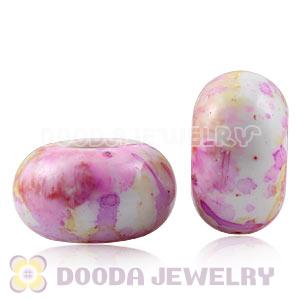 14mm Basketball Wives Acrylic Beads For European Jewelry 