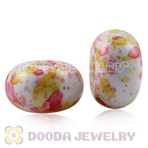 14mm Basketball Wives Acrylic Beads For European Jewelry 