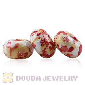 14mm Basketball Wives Acrylic Beads For European Jewelry 