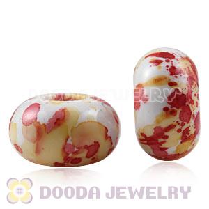 14mm Basketball Wives Acrylic Beads For European Jewelry 