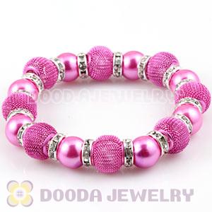 Pink Beaded Basketball Wives Inspired Bracelets Wholesale