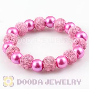 Pink Beaded Basketball Wives Inspired Bracelets Wholesale
