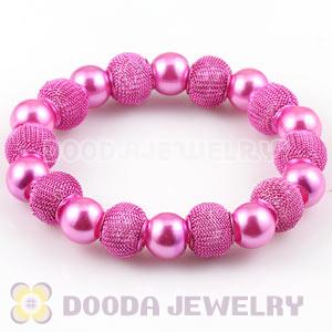 Pink Beaded Basketball Wives Inspired Bracelets Wholesale