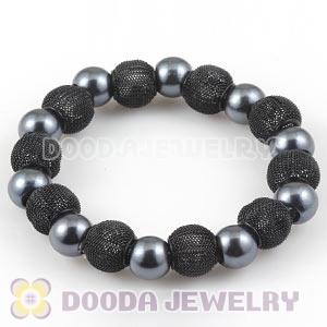 Black Beaded Basketball Wives Inspired Bracelets Wholesale