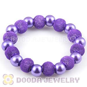 Purple Beaded Basketball Wives Inspired Bracelets Wholesale