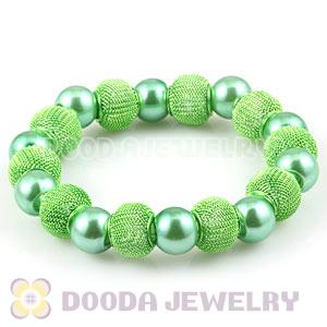 Green Beaded Basketball Wives Inspired Bracelets Wholesale