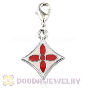 Platinum Plated Alloy European Four-Leaf Clover Jewelry Charms Wholesale 