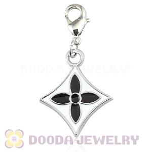 Platinum Plated Alloy European Four-Leaf Clover Jewelry Charms Wholesale 