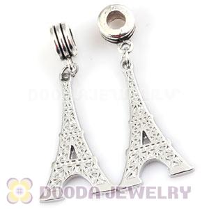 Platinum Plated Alloy European Eiffel Tower Charms Wholesale 
