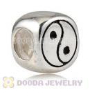 925 Sterling Silver Jewelry Yin Yang Beads