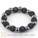 Black Beaded Basketball Wives Inspired Bracelets Wholesale