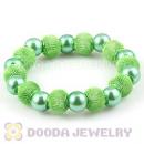 Green Beaded Basketball Wives Inspired Bracelets Wholesale