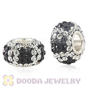 European Olympic Rings Beads with 90 crystal rhinestones Austrian crystal