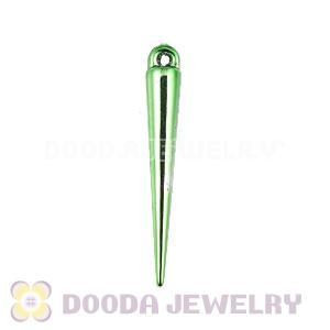 Cheap 34mm Green Basketball Wives Earring Spike Beads Wholesale 