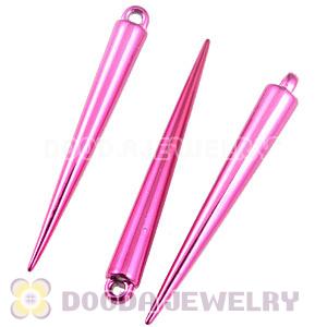 Cheap 52mm Peach Basketball Wives Earring Spike Beads Wholesale 