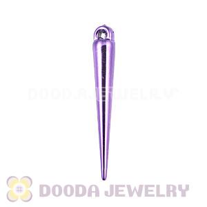 Cheap 34mm Purple Basketball Wives Earring Spike Beads Wholesale 