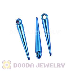 Cheap 22mm Blue Basketball Wives Earring Spike Beads Wholesale 