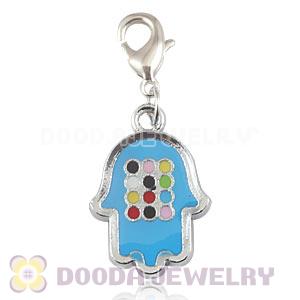 Platinum Plated Alloy Enamel European Jewelry Charms Wholesale