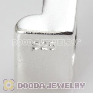 925 Sterling Silver Number 1 Charms Beads Wholesale