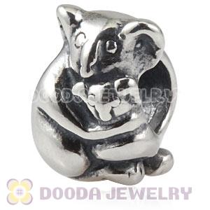 925 Sterling Silver European Koala Charms Beads Wholesale