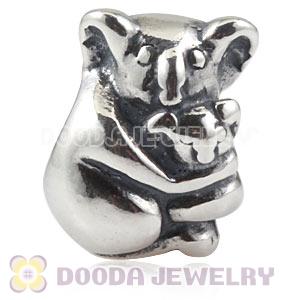 925 Sterling Silver European Koala Charms Beads Wholesale